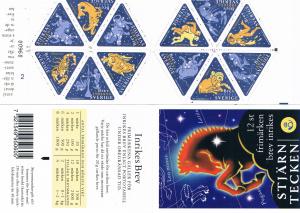 Sweden 2355a MNH Booklet Signs of Zodiac 1999 (S1061)