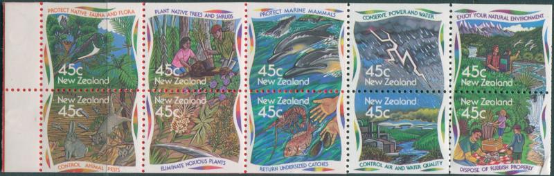 New Zealand 1995 SG1865-1874 Environment set MNH