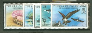 Turks & Caicos Islands #380-4  Single (Complete Set)