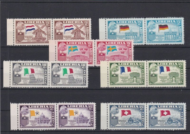 Liberia 1958 Flag Mint Never Hinged Stamps Ref 35969