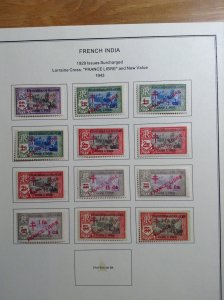French India  Lot #2  117-118 122-139/141-166/170-174/177-181/191/ 194-232  MH