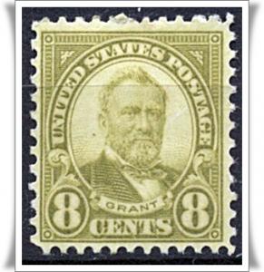 SC#640 8¢ Grant (1927) MLH