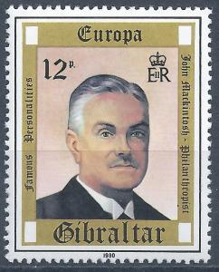 Gibraltar - SC# 392 - MNH - SCV $0.25