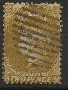 Ceylon 49 SG 51 Used F/VF 1863 SCV $275.00 (jr)