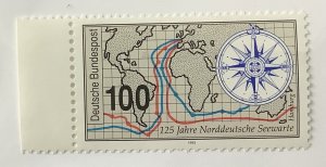 Germany 1993 Scott 1772 MNH - 100pf, North German Naval Observatory, Hamburg