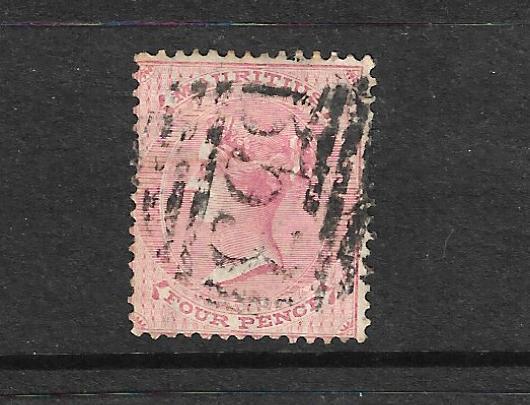 MAURITIUS  1863-72  4d    QV  FU  SG 62