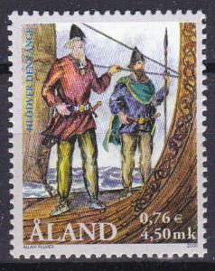 Finland-Aland Isls. 169 MNH 2000 Vikings from Aland
