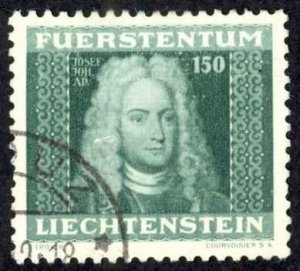 Liechtenstein Sc# 175 Used 1941 150rp Johann Adam Andreas