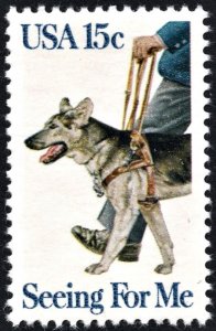 SC#1787 15¢ Seeing Eye Dogs Issue Single (1979) MNH