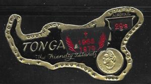 Tonga C85: 29s Map overprinted, MH, VF