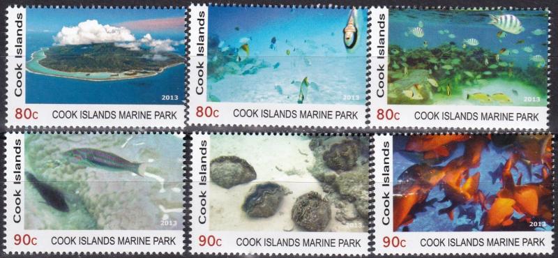 Cook Islands #1430-5  MNH CV $8.70  (A19604)