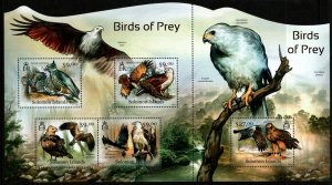 SOLOMON ISLANDS 2012 BIRDS OF PRAY MNH