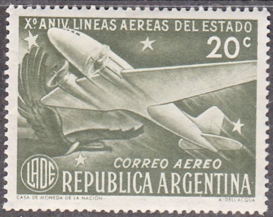 argentina scott no C59  mh