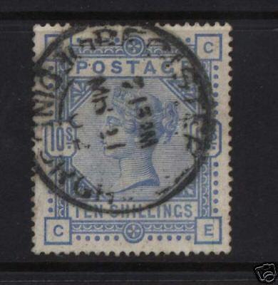 Great Britain #109 XF Used With Date Cancel