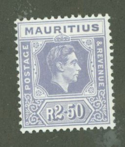 Mauritius #220 Mint (NH) Single