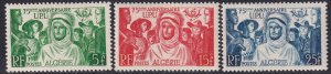 Algeria 1949 Sc 226-8 set MLH*