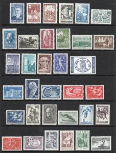 Finland - Selection (34) MNH / 1950s       -      Lot 0923133