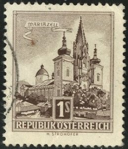 AUSTRIA - SC #621 - USED - 1957 - Austria541