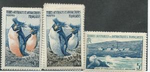 French Southern & Antarctic Territory #2-4 (MNH) CV $3.50