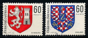 Czechoslovakia #2000-2001  Set of 2 Used