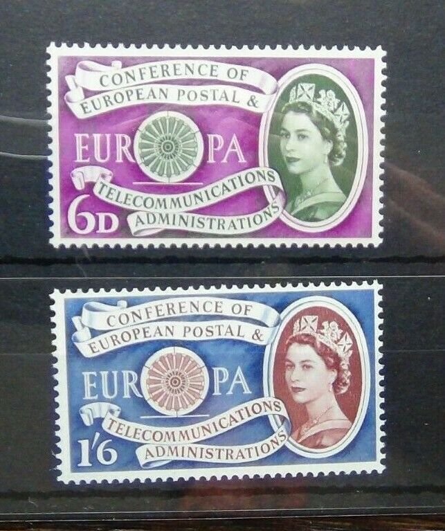 Great Britain 1960 Europa set MNH