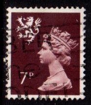 Scotland - #SMH8 Machin Queen Elizabeth II - Used