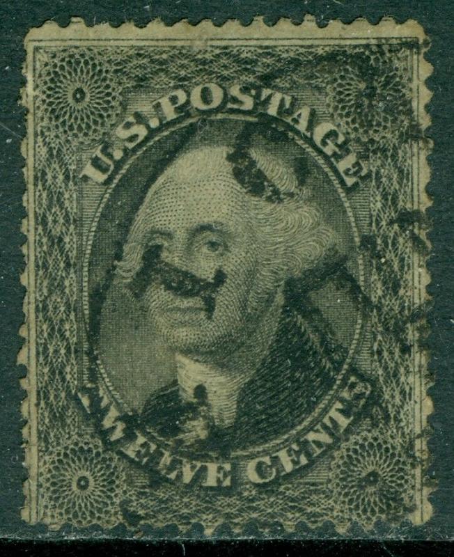 EDW1949SELL : USA 1857 Scott #36 Used. Very faint light crease. Catalog $350.00.