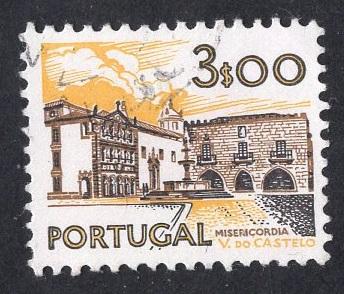 Portugal  #1128   1972    used buildings and views   3e.