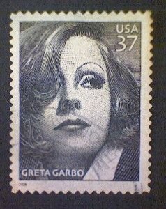 United States, Scott #3943, used(o), 2005, Greta Garbo, 37¢, black