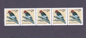 PNC5 2c Red-Headed Wood 2222 US 3045 MNH F-VF