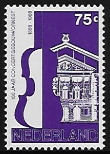 Netherlands # 738 - Amsterdam Concert Building - MNH - (G3)