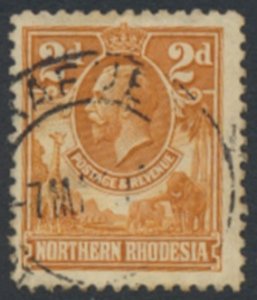 Northern Rhodesia SG 4  Sc# 4  Used  see details  / scans 