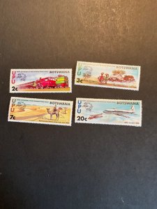 Stamps Botswana Scott #110-3 never hinged