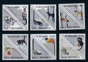 [SU920] Suriname Surinam 1997 Primates Monkeys Triangles  MNH