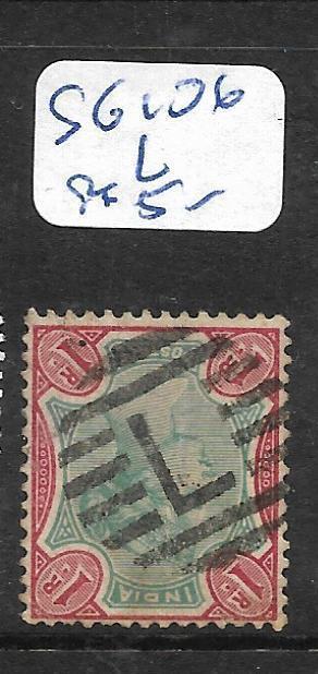 INDIA  (PP0106B)  QV  1R   SG 106  L  CANCEL   VFU