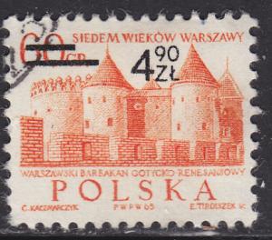 Poland 1926 Barbican, Gothic-Renaissance Castle O/P 1972