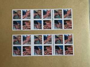 USA US USPS 2024 Authentic Flag Forever Stamp 2 x Booklets (40Pcs) in MNH VF