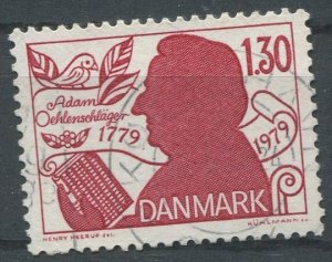 Denmark Sc#659 Used, 1.30k multi, Anniversaries and Events 1979 (1979)