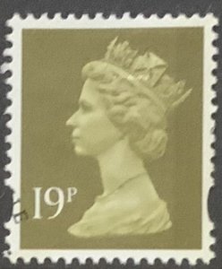 GREAT BRITAIN ELLIPTICAL MACHINS USED 1993-2011 19p side band right Y1683