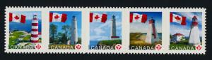 Canada 2253i MNH Flag over Lighthouse