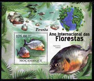 Mozambique 2011 International Year of the Forest - Piranh...