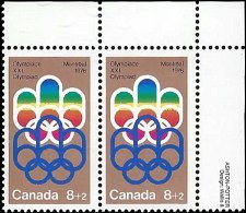 CANADA   #B1 MNH PAIR (3)