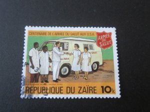 Zaire 1980 Sc 962 FU