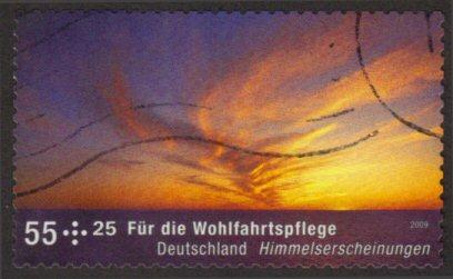 Germany #B1014 lightly used - sunset