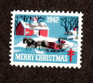 U.S. # WX109 Mint Christmas Seal!