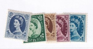 GB Sct # 317-333 VF-MLH QE11 WILDINGS CAT VALUE $240