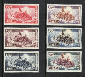 South Vietnam Scott #30-35 MNH