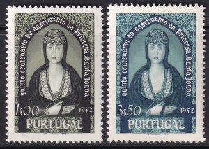 Portugal 1953 Sc 782-3 set MH*