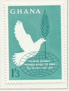 1962 GHANA 1s3d MH* Stamp A4P42F40218-