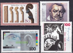 Germany #1808-11  MNH CV $5.10 (Z3821)